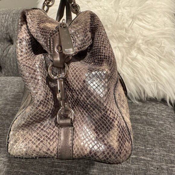 Coach Ashley Snakeskin Satchel - G1380-F26041 - Picture 8 of 15